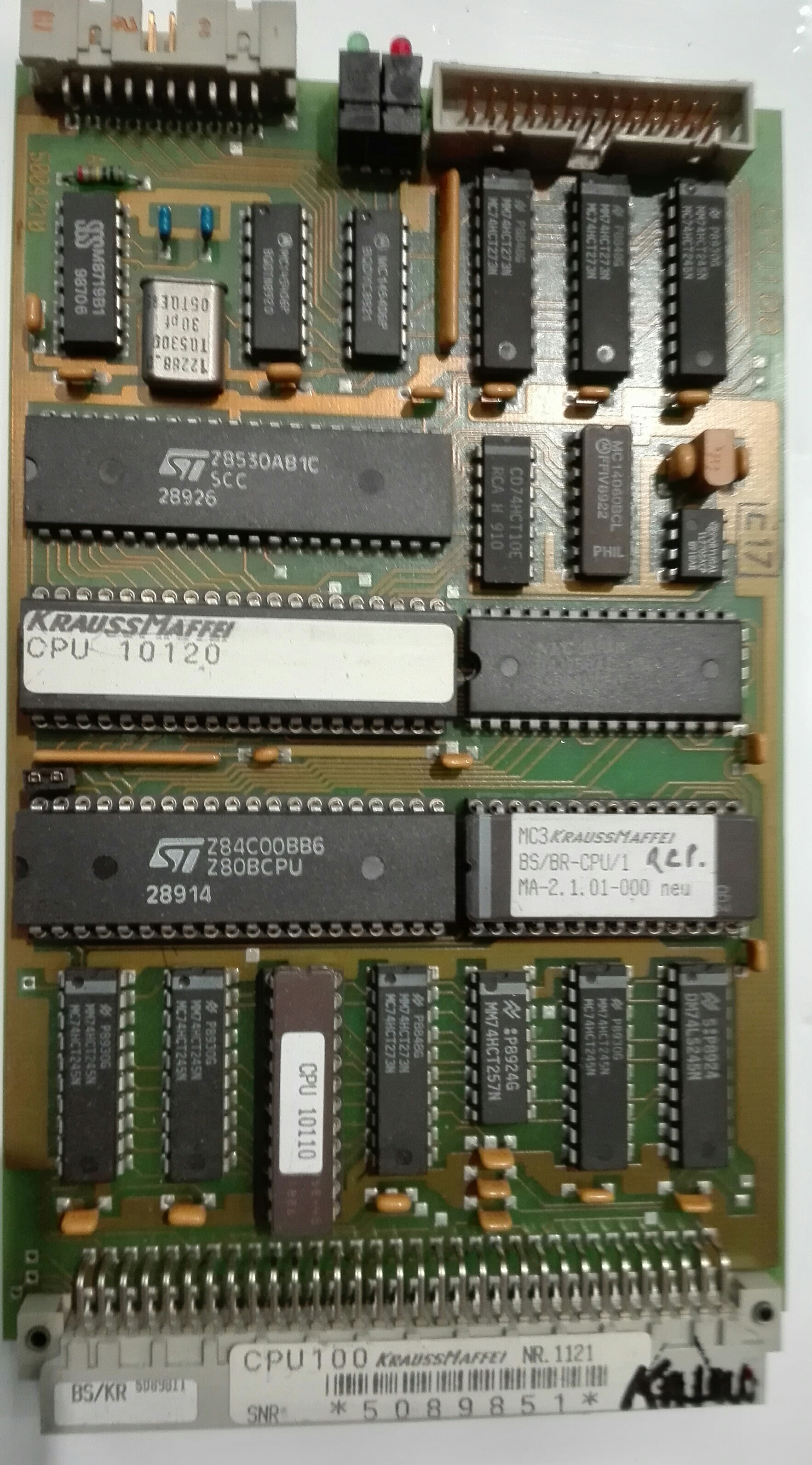 KRAUSS MAFFEI CPU 100